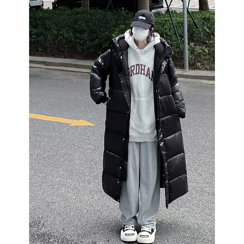 2023 Winter New Men's Solid Color for Couples, Casual Loose Thick Bread Coat, Cotton Jacket_voghion.com