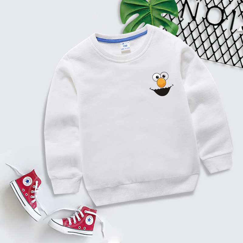 白色芝麻街大嘴