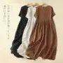 圆领中长款夏季新款连衣裙