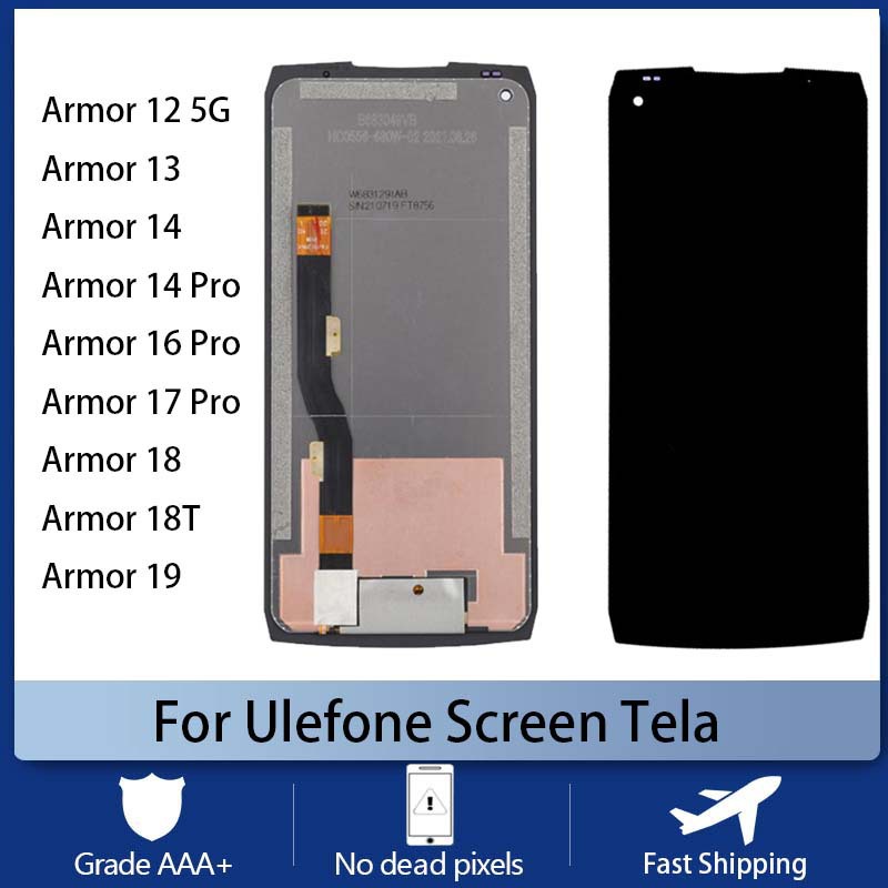 Comercio exterior mayorista aplicable Ulefone Armor 10 / 11 / 18 / 19 Nota conjunto de pantalla de pantalla de teléfono móvil