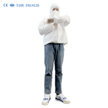 一次性夹克防护服 Microporous多微孔防飞沫医疗用 Type5/6隔离服