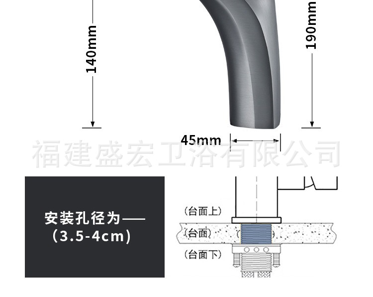 Foreign trade washbasin faucet, cold and hot bathroom, all-copper washbasin, countertop basin, washbasin, anti-splash and pressure-increasing faucet undefined