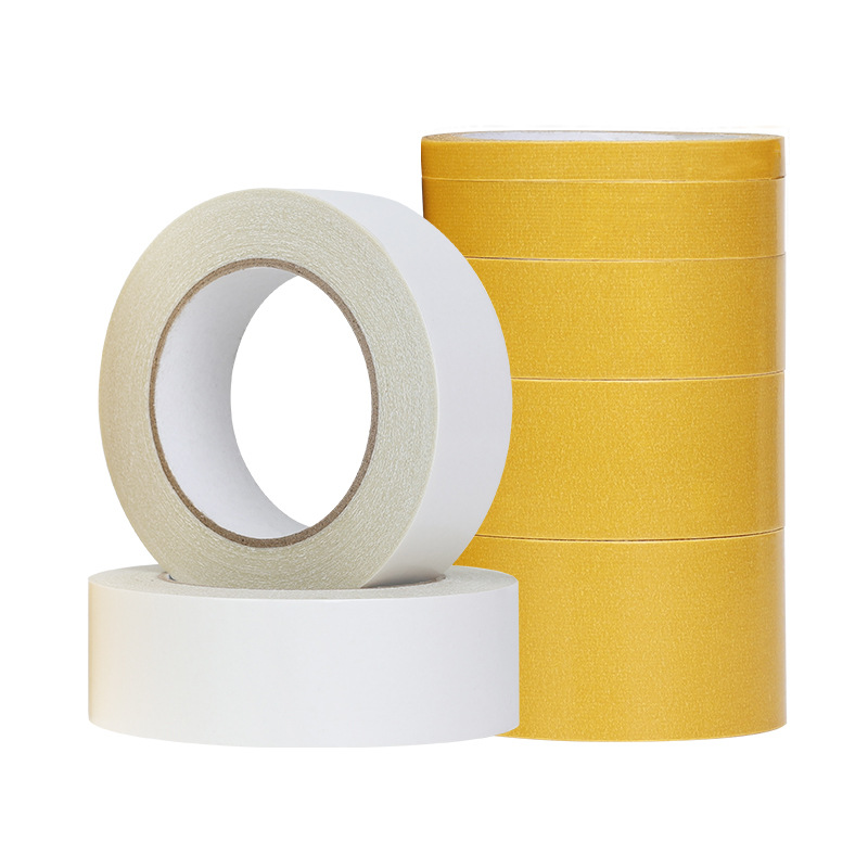 Cinta de tela de tela adhesiva fuerte, no residual, rejilla de goma de doble cara, pegamento de tela de doble cara para alfombras, pegamento de alfombra al por mayor