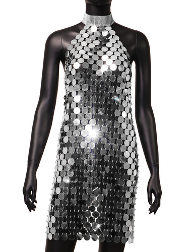 Silver gold sequined jazz dance dresses for women girls Nightclub handmade Hot pole dance solo stage performance stitching sequin dress