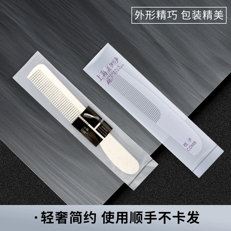 Disposable room plastic brush for hotel for traveling