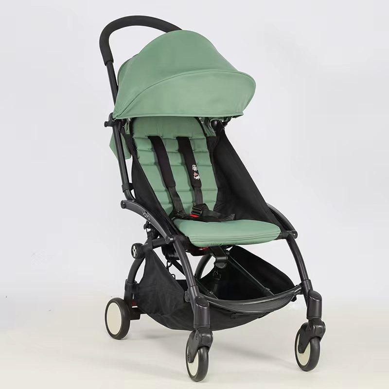 Vovo cochecito de bebé toldo cojín de techo cojín yoyo \ vovo mismo estilo plano de tres piezas accesorios de media mentira