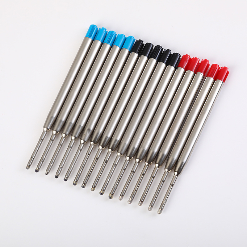 424 Metal Pen Core Full Length 99mm Refill Metal Ballpoint Pen Core General Purpose Replacement Core Wholesale
