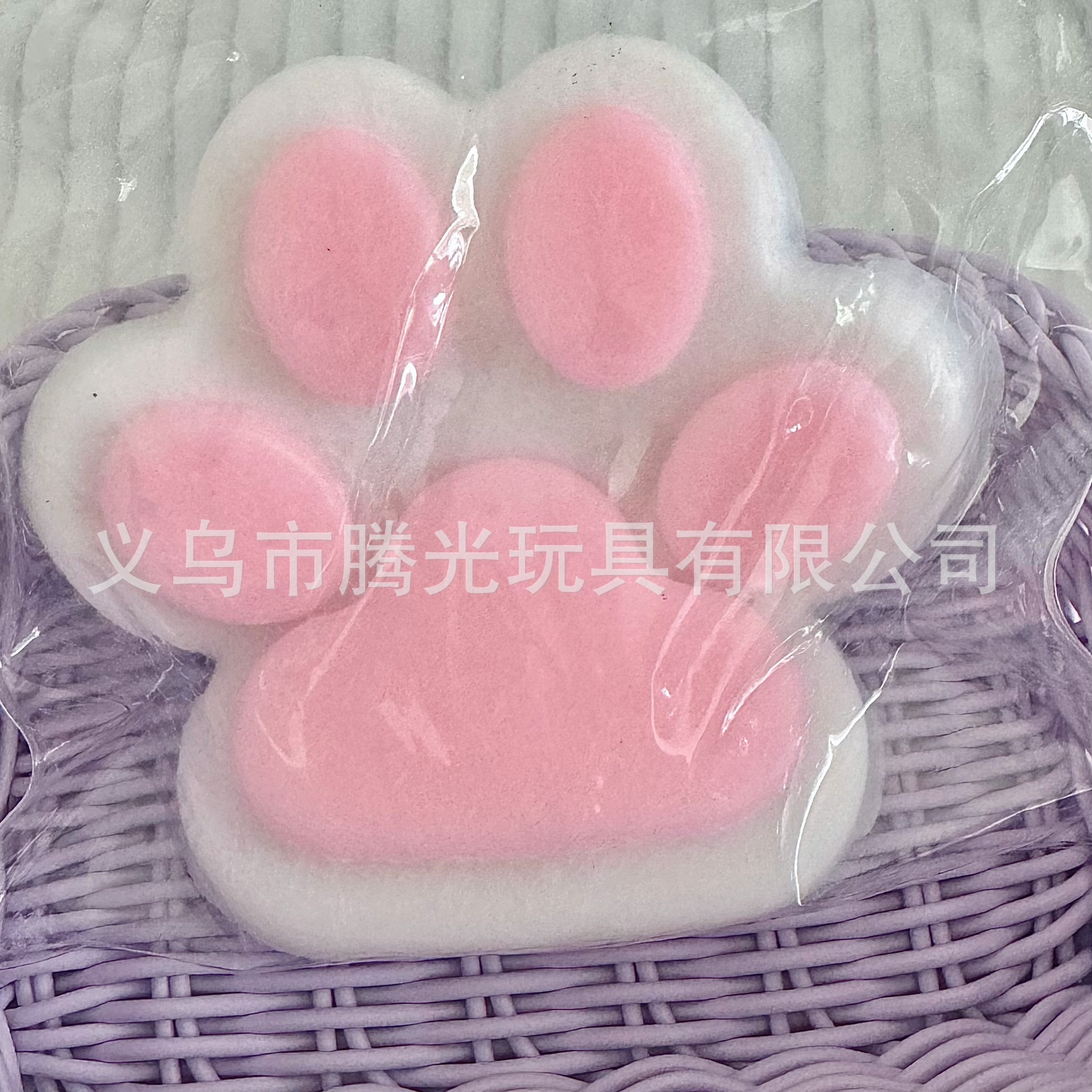 15cm 빅맥 무리 고양이 발톱 - 핑크색과 흰색