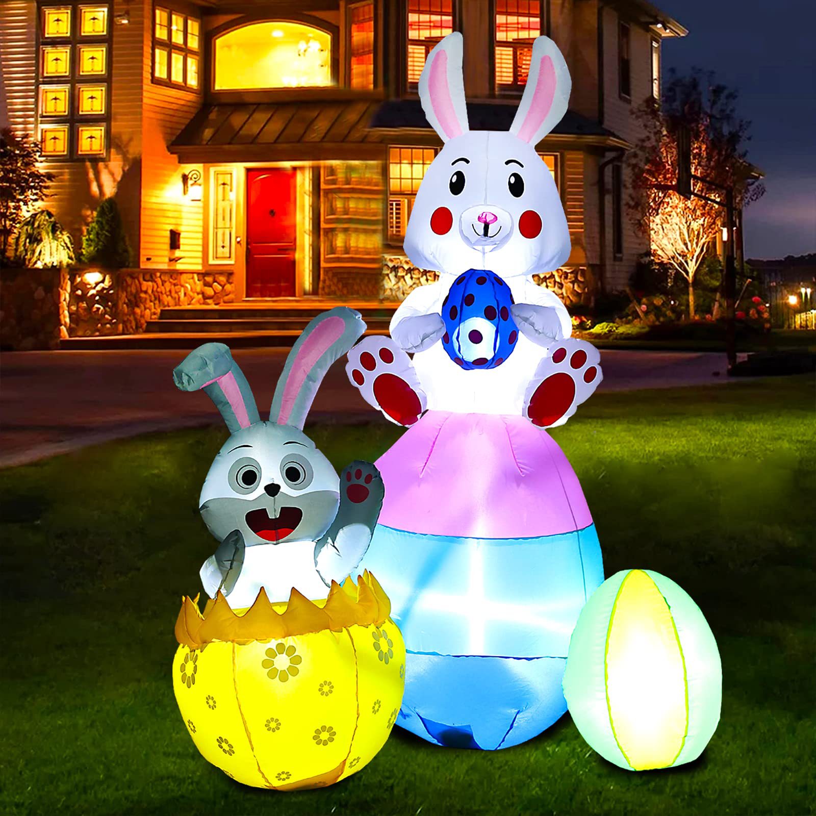 Easter Inflatables Bunnys-07