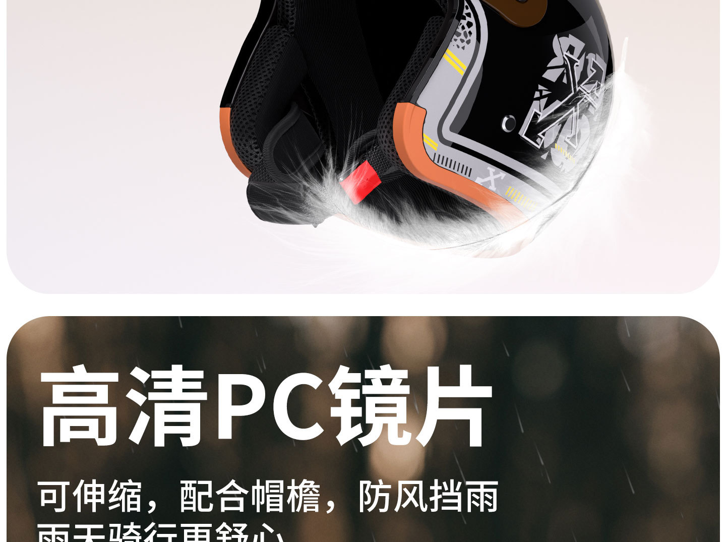 3C Certified Electric Spray-Painted Motorcycle Retractable Lens Safety Fashionable Men's and Women's Popular Anti-Fall Helmet Safety Helmet
