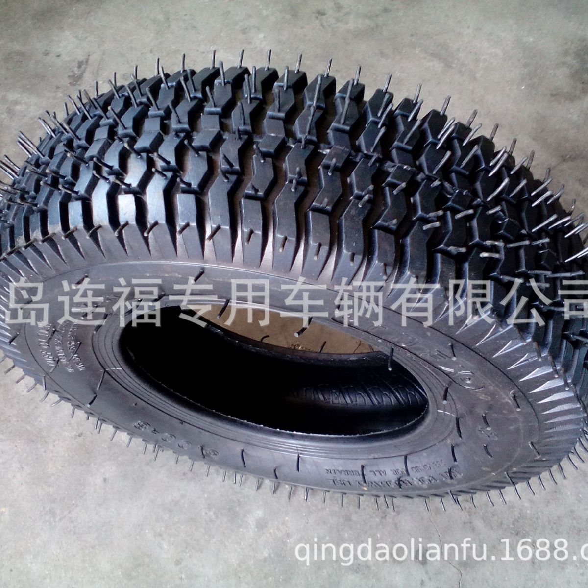 供应外贸4.00-4天然胶外胎 工具车外胎 菱形花纹外胎 欢迎洽谈