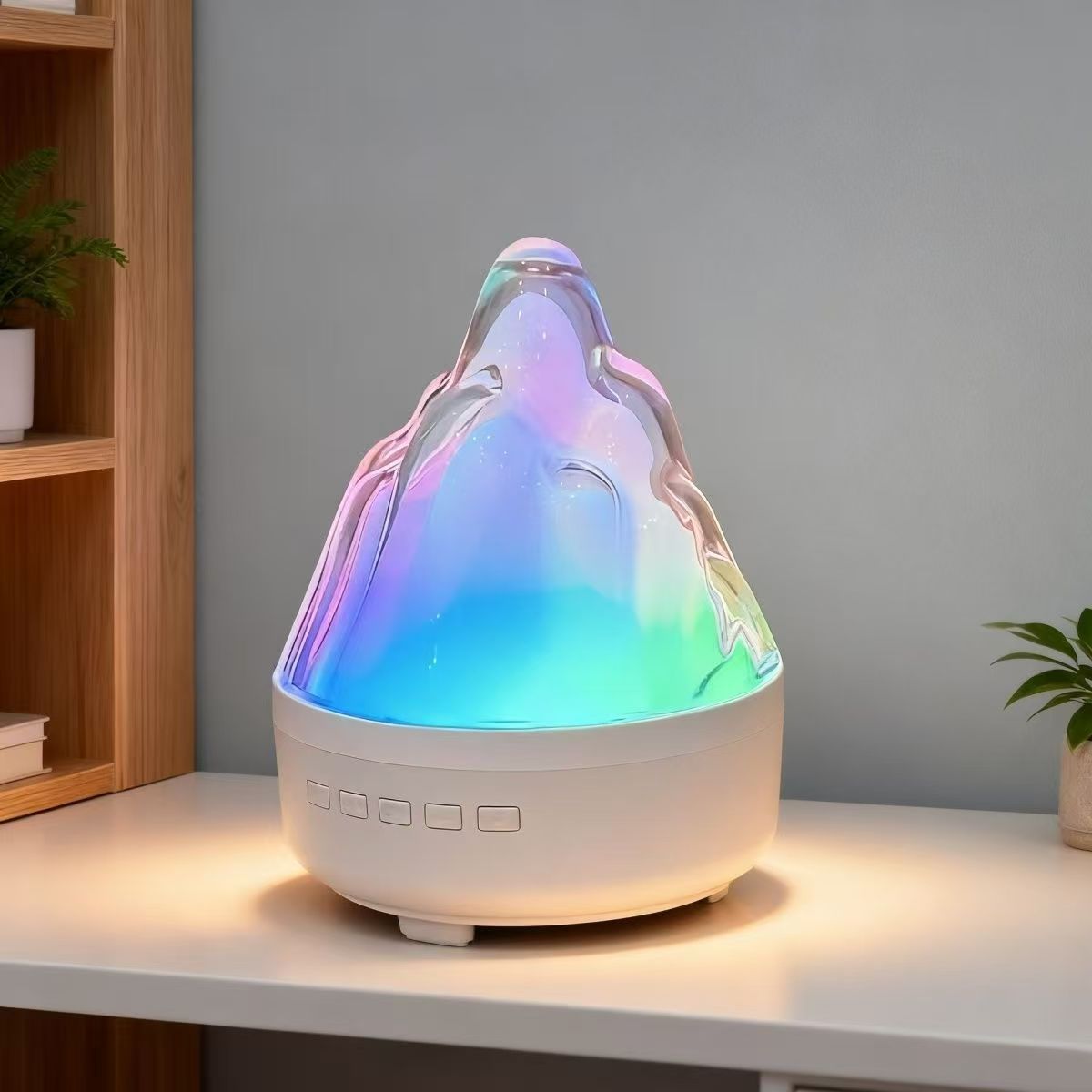 Harman calidad de sonido transfronteriza exclusiva para luces de atmósfera de nieve picante explosión de siete colores altavoces de sonido Bluetooth luz de atmósfera nueva