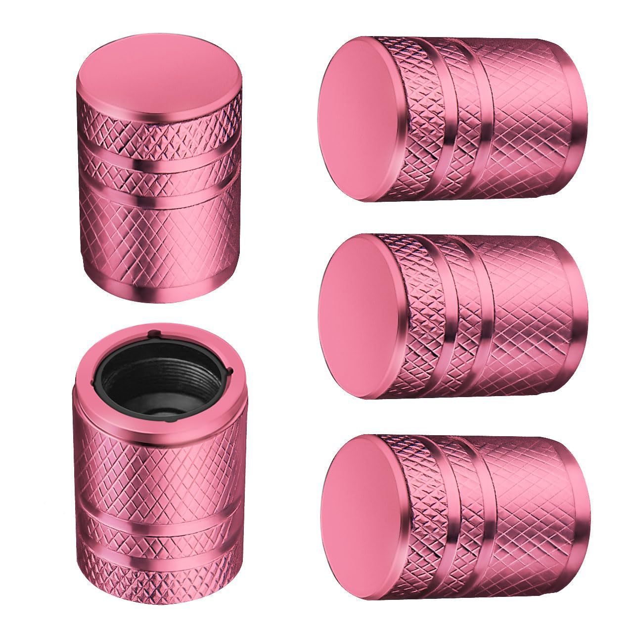 汽车轮胎铝合金彩色美式气嘴帽 内置塑料保护 轿车防尘帽气门嘴盖