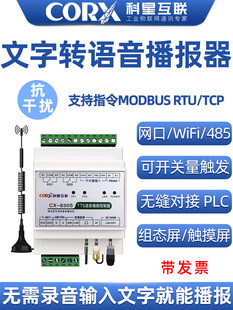 Manufacturer 485 Voice Prompt Broadcast Chinese Character Synthesis tts Module Alarm Support plc Non-recording