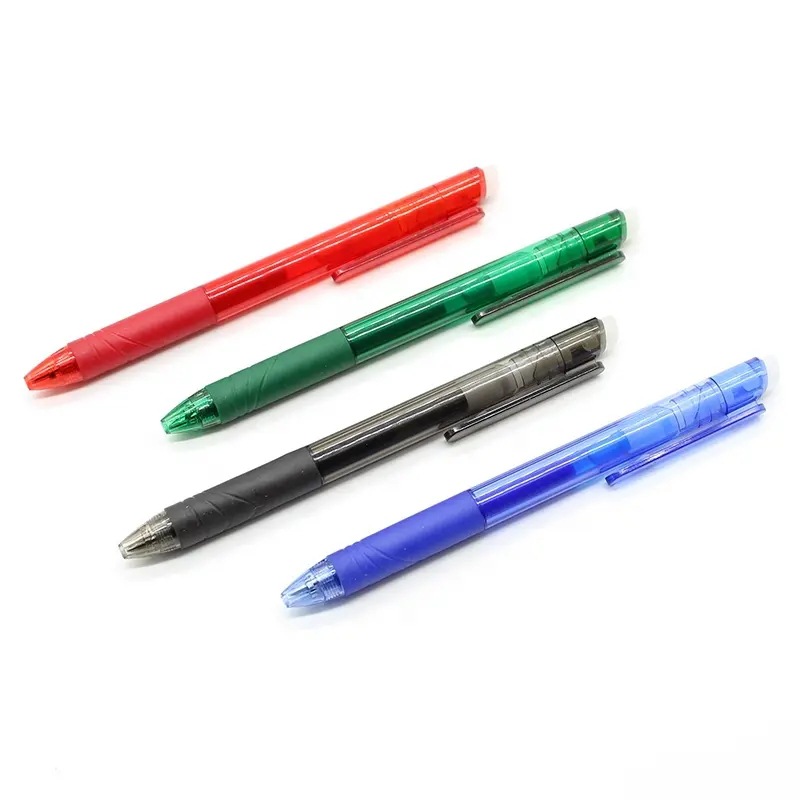 Control de la temperatura creativa pluma borrable pluma de la firma multicolor giro Mo fácil de limpiar pluma de gel de color Mo pluma de agua borrable