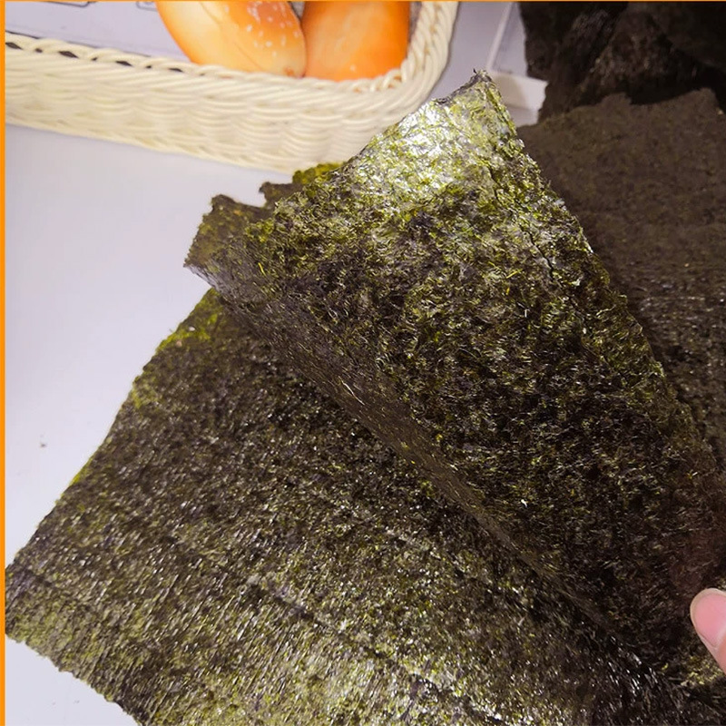 做壽司海苔專用大片140g50枚海苔壽司卷家用商用紫菜包飯直供批發