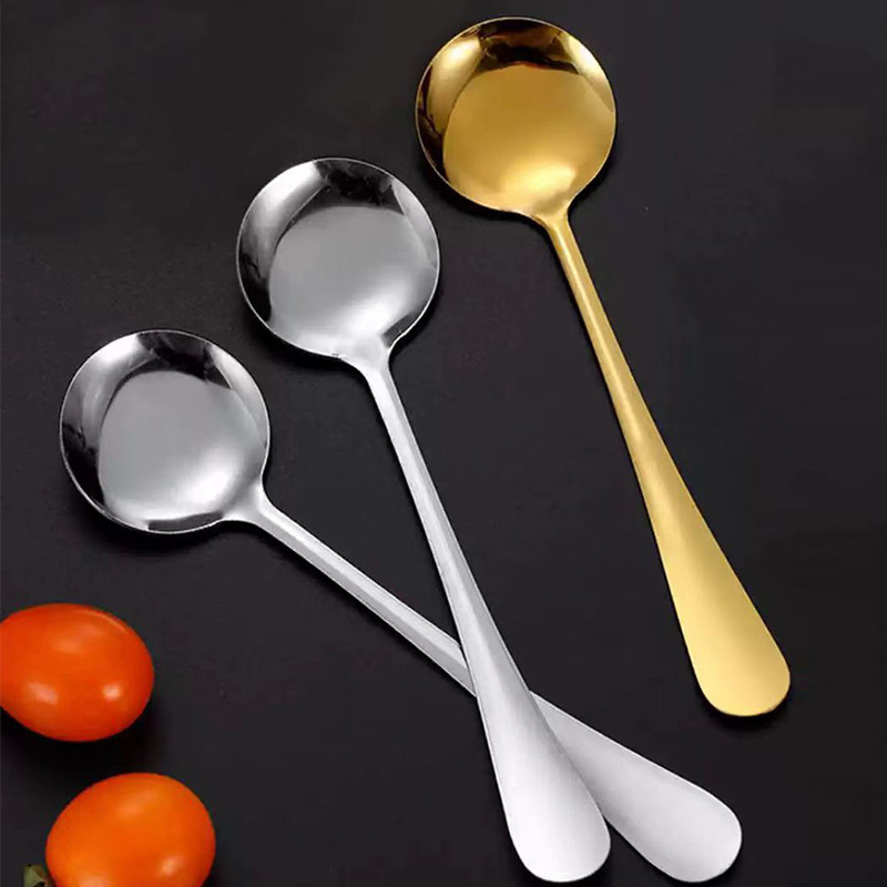 Edelstahl Dessertlöffel Für Den Haushalt Und Den Esstisch_voghion.com
