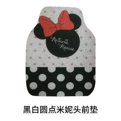 Avtomobil döşəmə paspasları – Wire Ring Anti-Dirty Floor Mats Single - cute-6-front-row-5065cm-standard