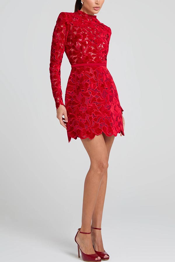 Women's Clothing autumn and winter new long sleeved zipper dress INS casual fashion party women's dress_voghion.com