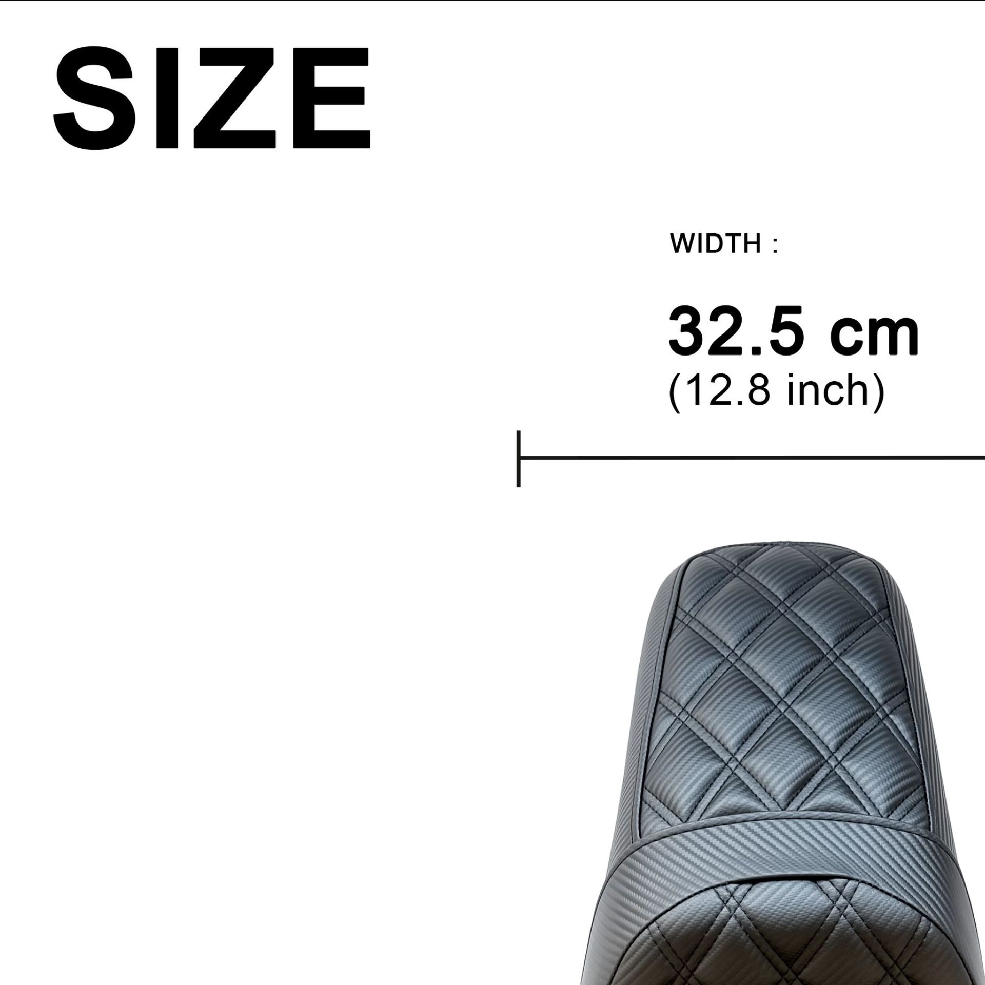 Motorcycle Seat Cushion Suitable for Harley 06-17 Dyna Road King Street Biker Step Seat Cushion with Detachable Small Backrest