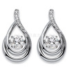 Jewelry, earrings, necklace, zirconium, ring, accessory, European style, silver 925 sample