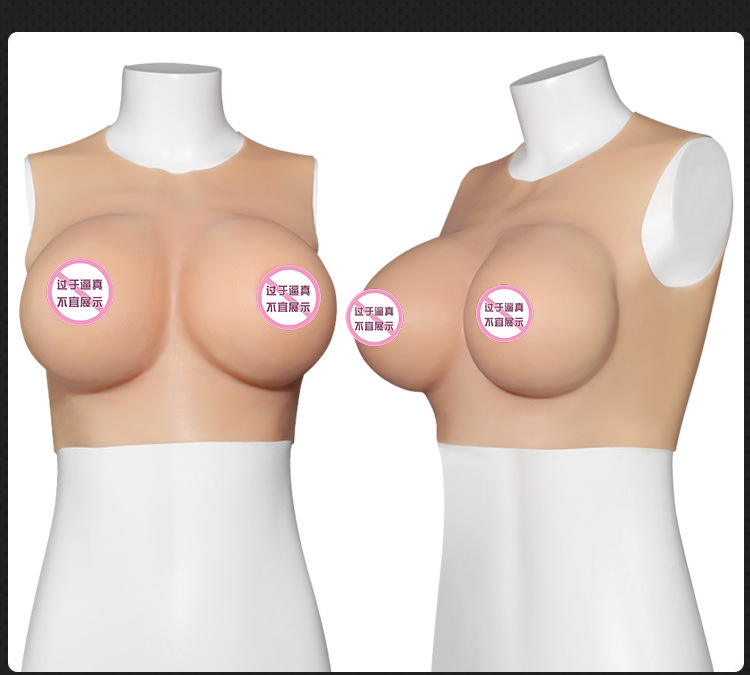 Round Neck Silicone Breast Forms for Cross-Dressing and Male-to-Female Transformation — detail image 19