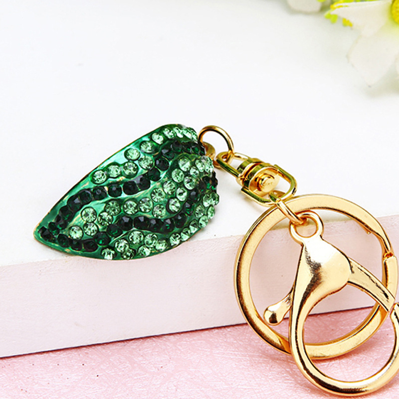 1 Piece Quantity Wedding, Graduation Occasion Pastoral Watermelon Zinc Alloy Unisex Bag Pendant Keychain