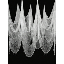 H 35251 Halloween Black Gauze Tablecloth ��ʥ��ɫɴ������
