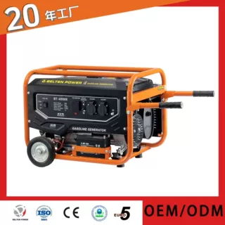 工厂定制2.5-3kw家用静音汽油发电机组50/60HZ小型3千瓦220/380v