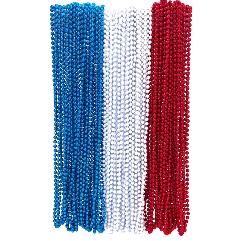 Cross Border Party Necklace Carnival Irish Festival Halloween Valentine's Day Christmas New Year Plastic Beads Necklace Cross Border Party Necklace Carnival Irish Festival Halloween Valentine's Day Christmas New Year Plastic Beads Necklace