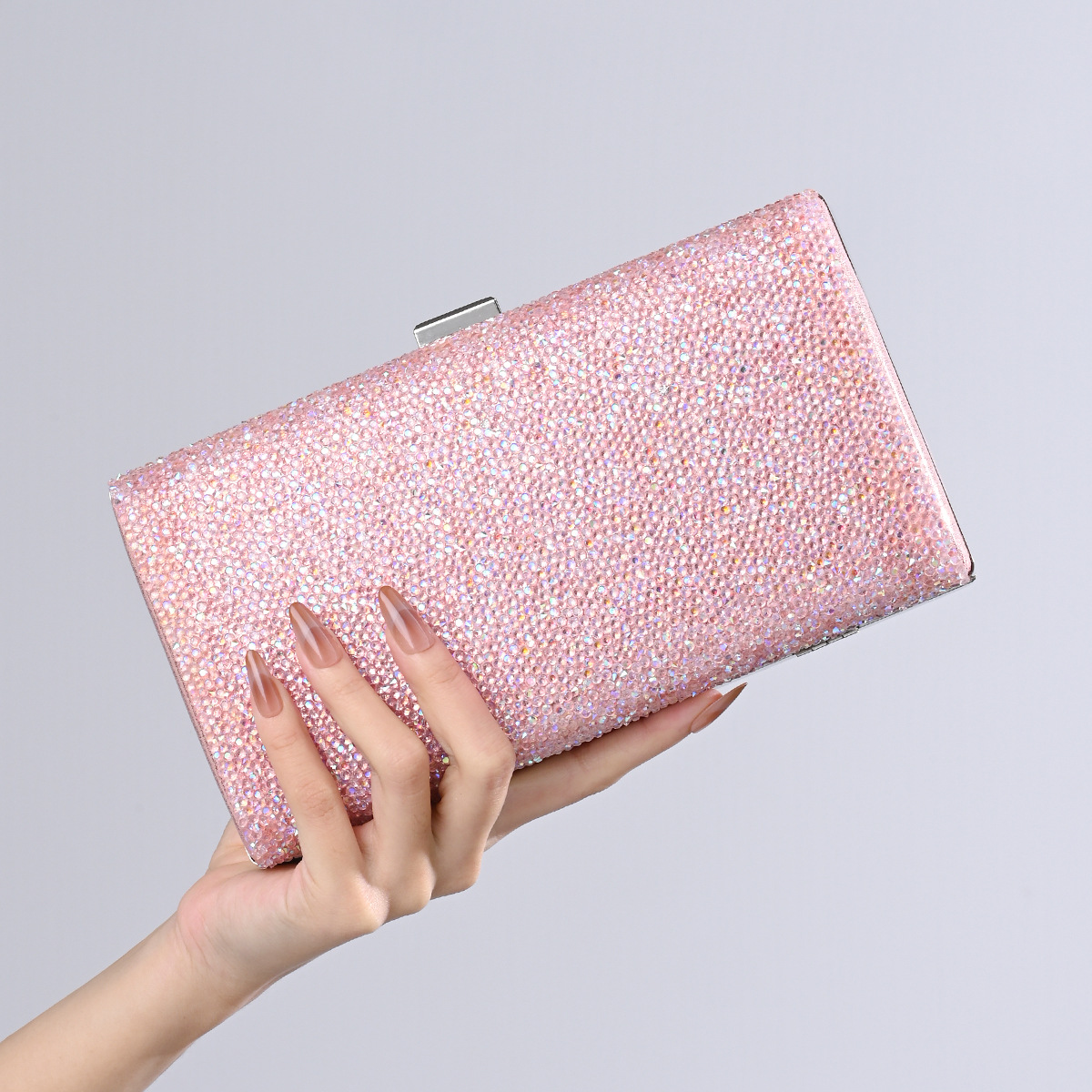 핑크 - 단면 다이아몬드