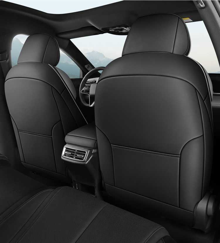 Specifically designed for the BYD Qin MAX DMI, these are all-season, full-coverage car seat covers