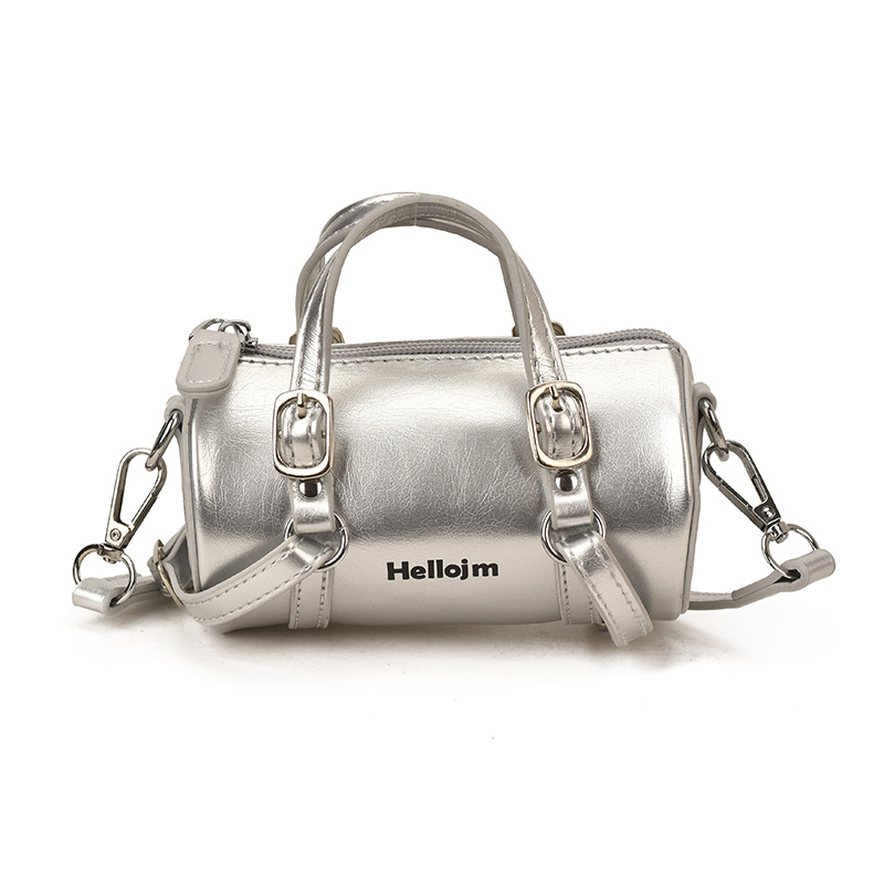 Nicho coreano para niños y niñas bolsas cilíndricas exquisitas mini mochila de hombro para bebés 2026 nueva bolsa infantil transfronteriza