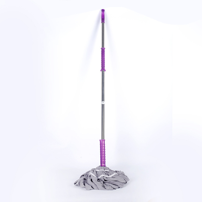 Rotación de tela plegable cabeza de la fregona limpieza del hogar fuerte absorbente fregona cabeza húmeda y seca de doble uso fregona perezosa venta al por mayor