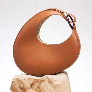 Capacious small design trend underarm bag, one-shoulder bag, Italy