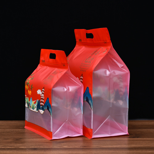 Xinhui Specialty Xinhui Pu-erh 250g 500 Thick-sealed Divided Zipper 3D Self-standing Eight Packaging Bags
