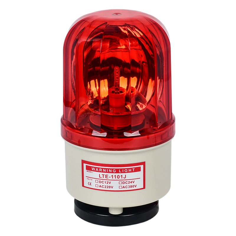 Предупреждающая лампа LTE-1101J звуковая и световая сигнализация стробоскоп LTD вращающаяся лампа сигнализация вспышка сигнальная лампа