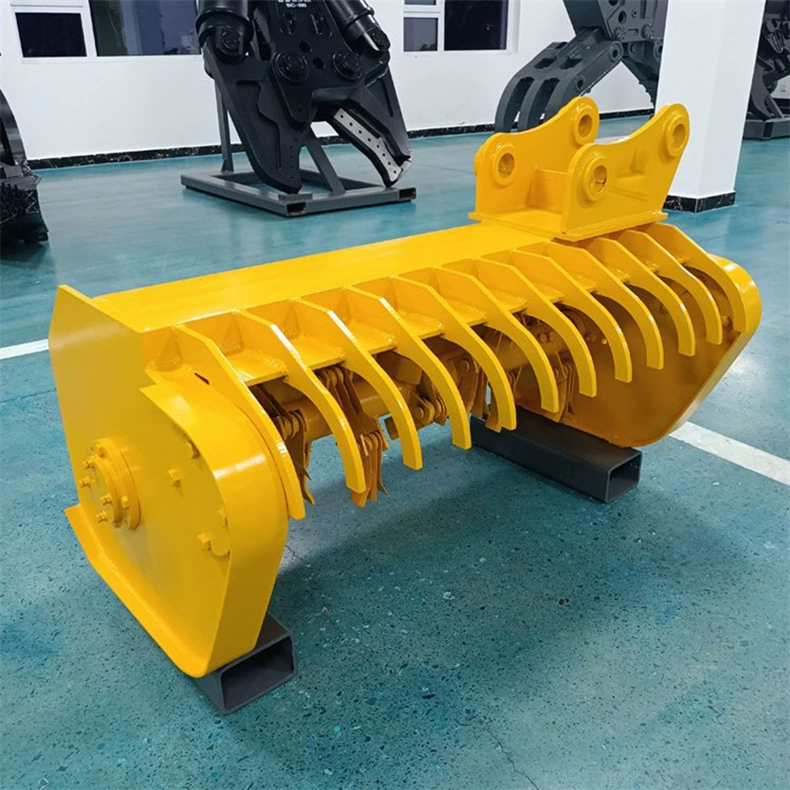 Экскаватор для ремонта живой изгороди садовая гидравлическая резка экскаватор с растением и садом очиститель