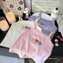 新款女宝宝吊带上衣内搭儿童百搭动背心内衣童装内穿春秋加厚280g