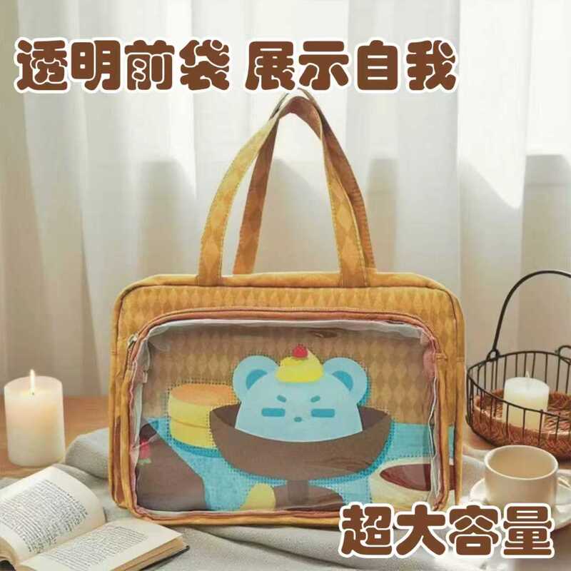 上班族带饭保温饭盒加厚手提便当包学生早餐包高颜值大容量饭盒袋|undefined
