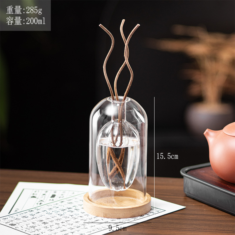 Botella Difusora de Aromaterapia Sin Fuego de Vidrio de Borosilicato para Dormitorio