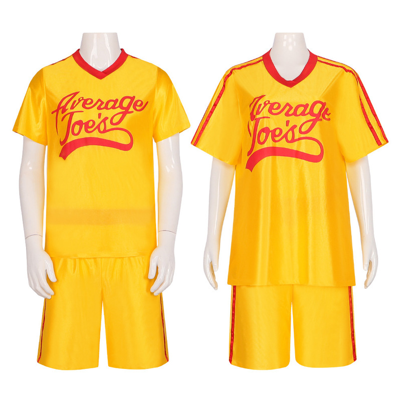 Dodgeball crazy Dodgeball cos suit movie peripheral T-shirt cosplay Halloween play suit