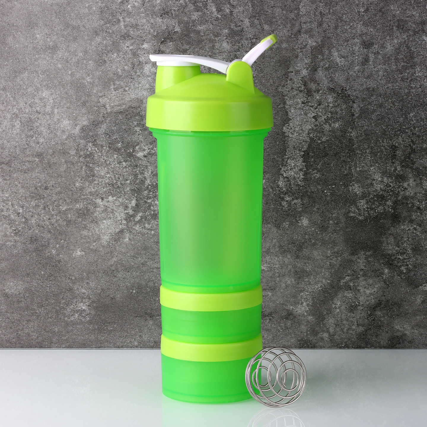 Spot ON taza mecedora Oputmund taza de agua deportiva de fitness de grado alimenticio proteína en polvo taza de polvo batido taza de leche taza de agua