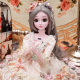 60cm large dress doll set gift box princess play house female toy children's birthday gift wholesale