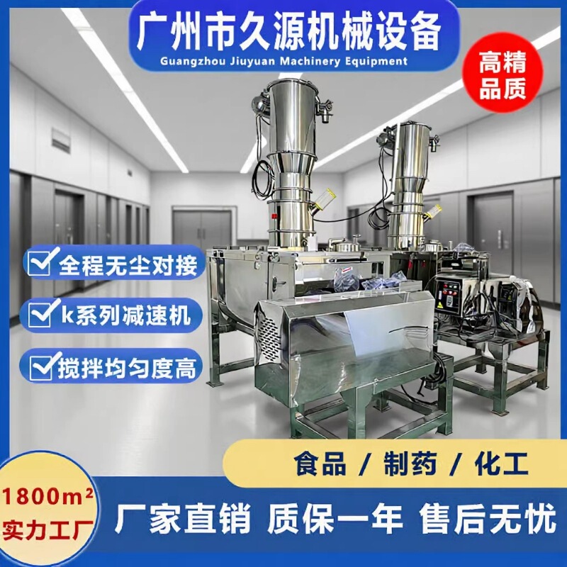 Horizontal Ribbon Mixer Wet and Dry Mixer Stainless Steel Food Small Commercial Electric Mixer Manufacturer Horizontal Ribbon Mixer Wet and Dry Mixer Stainless Steel Food Small Commercial Electric Mixer Manufacturer