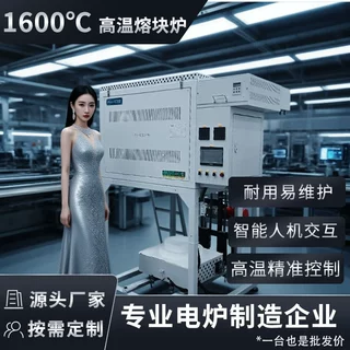 节能型升降式熔块炉 1700℃高温设计 操作安全 适用于陶瓷冶金