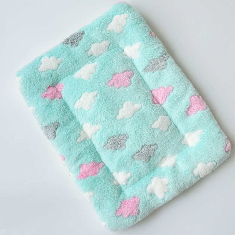 Suministros para mascotas estera de fruta de crianza estera de jaula de gato de perro fábrica de entrega de una pieza al por mayor superficie de lana de coral Falai