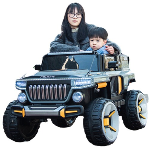 Child Electric Car, Suitable for Adults, Boys, Girls, and Babies, Four-Wheeled Remote Control Car, Music Charging, Self-Driving Battery Toy Car