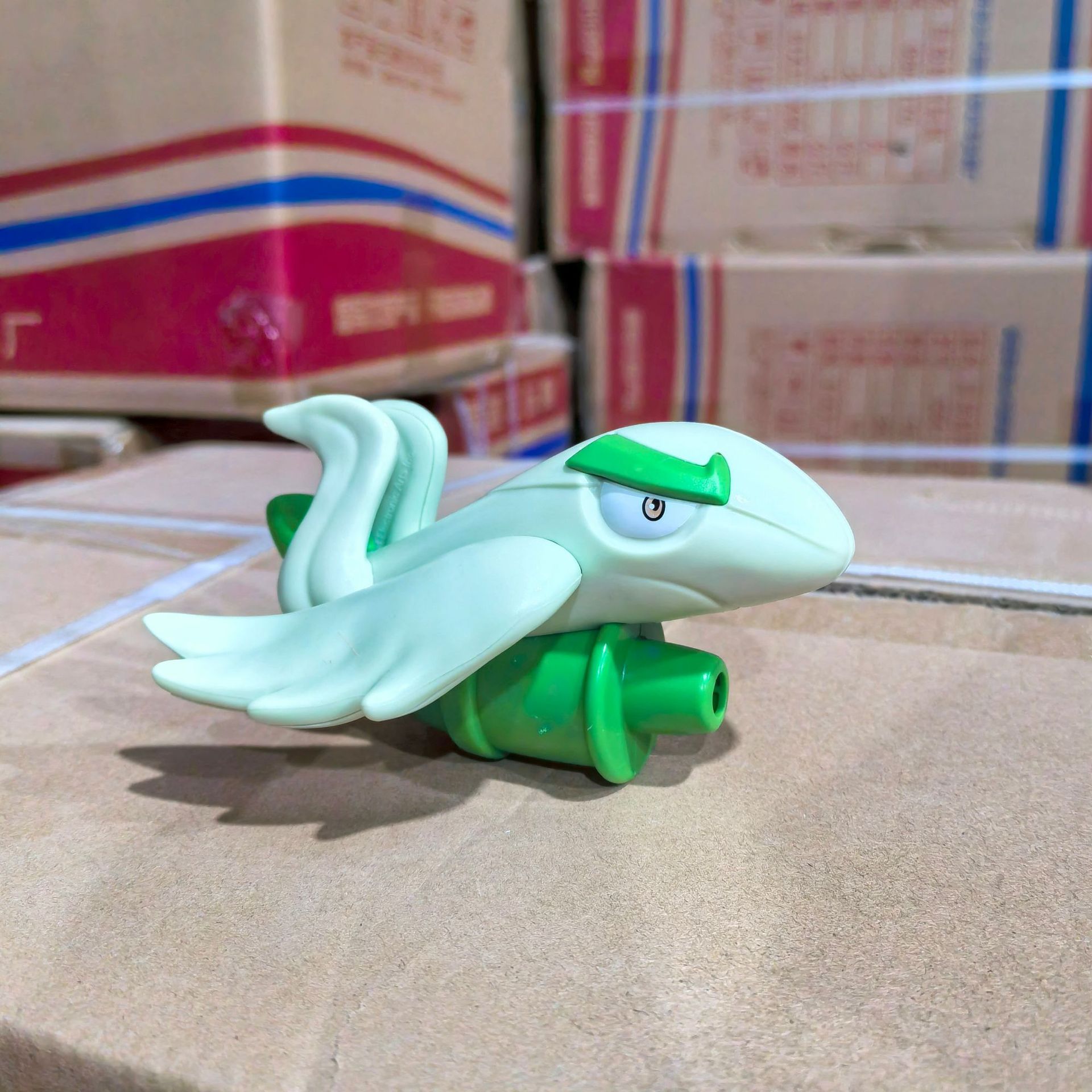 Plants vs. Zombies mecánicos genuinos a granel Gatling Pea Shooter catapulta vinilo juguete malvado dragón pequeño fantasma