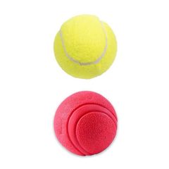 寵物玩具球網球彈力球耐咬磨牙網球狗狗金毛泰迪拉布拉多貓咪訓練